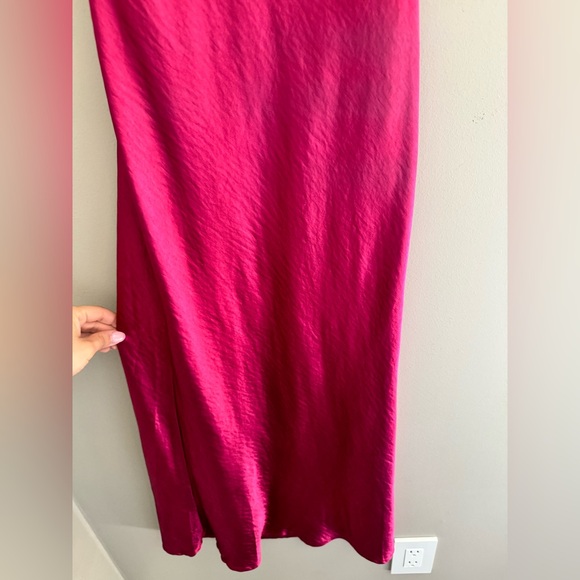 HELLO MOLLY FUSCHIA SLIP DRESS - Picture 5 of 6